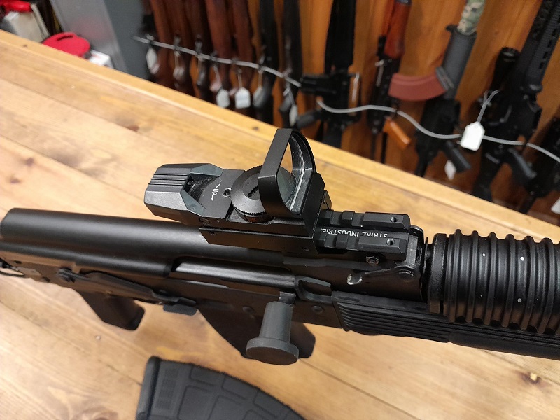 PRE OWNED SAIGA 7.62 X 39 STRAIGHT PULL RIFLE