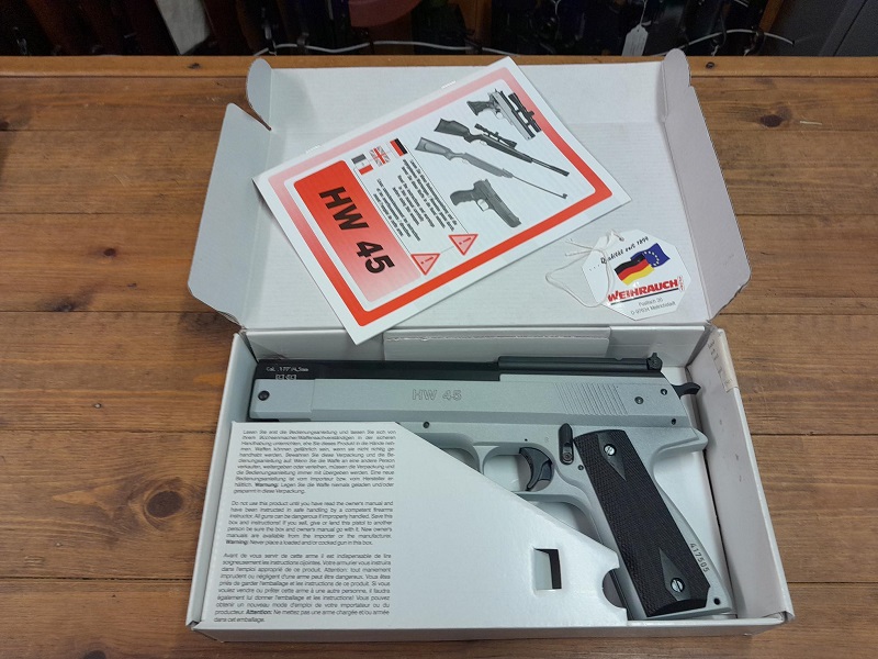 PRE OWNED WEIHRAUCH SILVER STAR .177