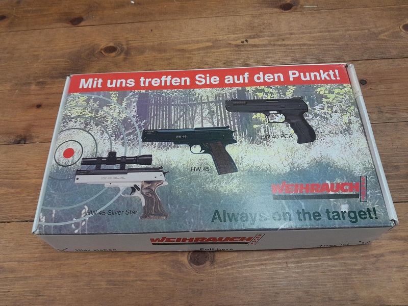 PRE OWNED WEIHRAUCH SILVER STAR .177