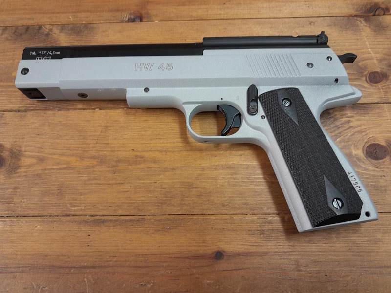 PRE OWNED WEIHRAUCH SILVER STAR .177