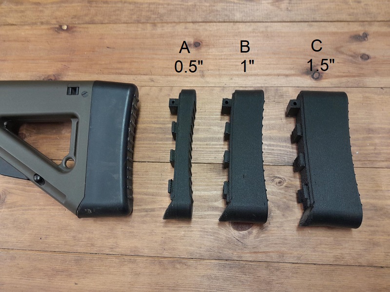 SIG SAUER 522 REPLACEMENT BUTT PADS