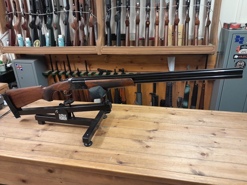PRE OWNED W & S 912K 12G O/U SHOTGUN