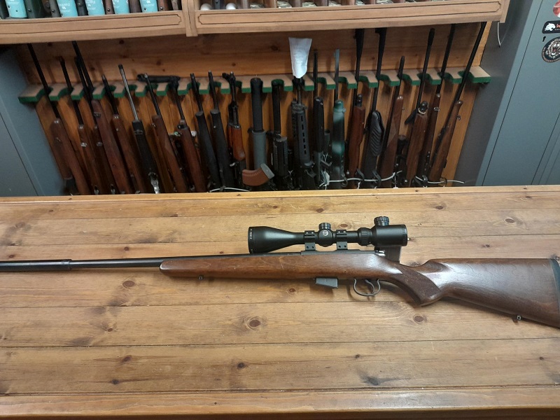 USED R/H CZ 452 AMERICAN .17HMR RIFLE