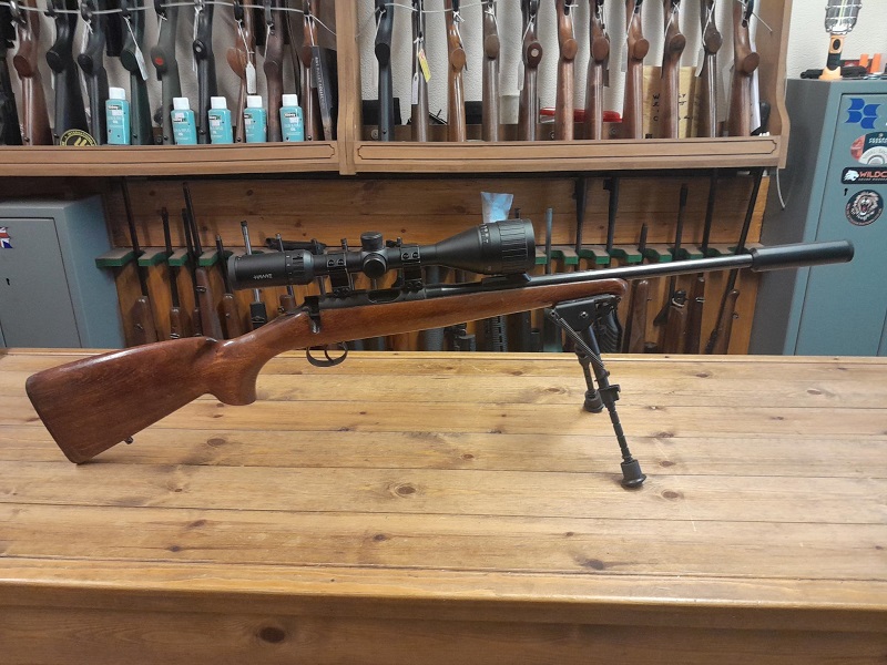 USED R/H BRNO 2E .22RF BOLT ACTION RIFLE
