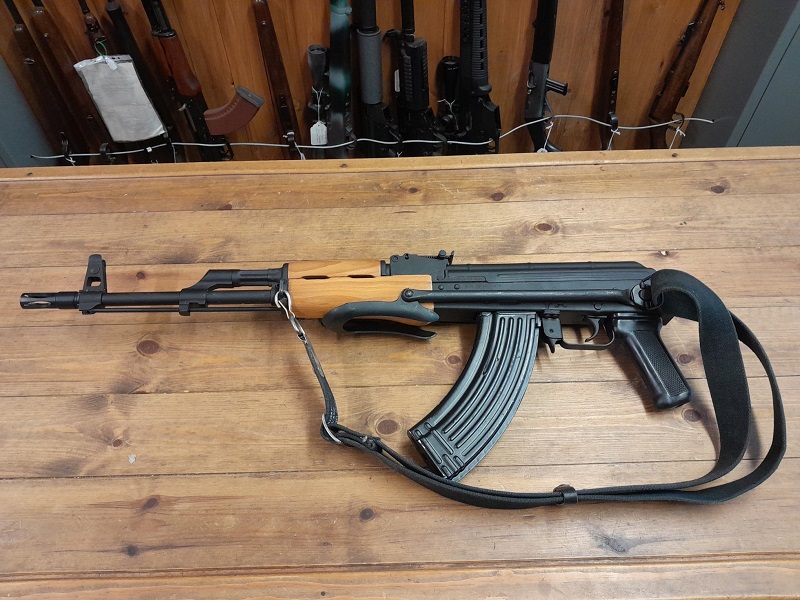 PRE OWNED ROMANIAN AKMS 7.62 X 39