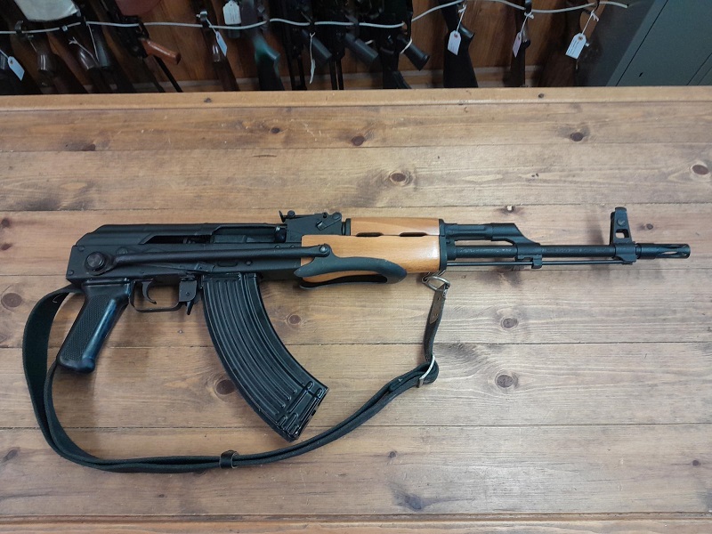 PRE OWNED ROMANIAN AKMS 7.62 X 39