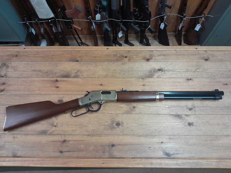 PRE OWNED HENRY 38/357 BRASS BIG BOY