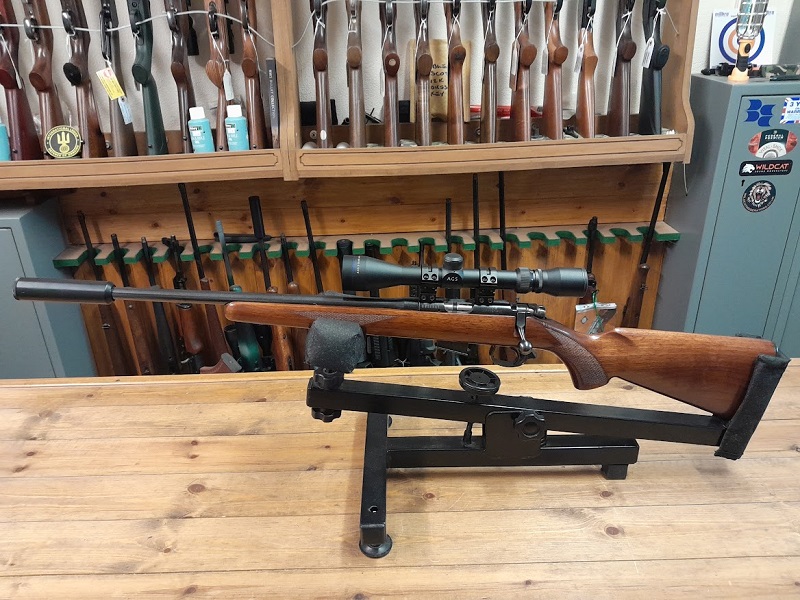 PRE OWNED L/H CZ 452 AMERICAN .17HMR RIFLE