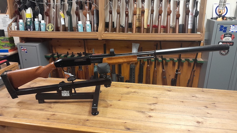 PRE OWNED .410 MOSSBERG SILENCED SHOTGUN