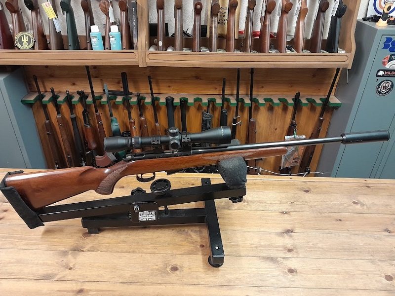PRE OWNED L/H CZ 452 AMERICAN .17HMR RIFLE