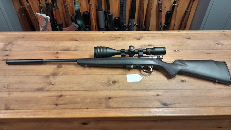 PRE OWNED BROWNING T BOLT .22LR PACKAGE