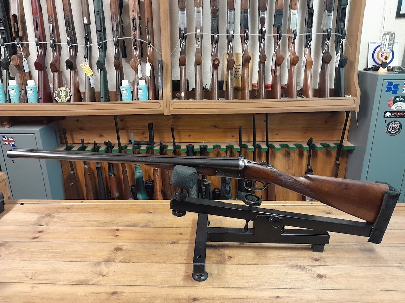 PRE OWNED MIROKU 12G SIDE BY SIDE SHOTGUN