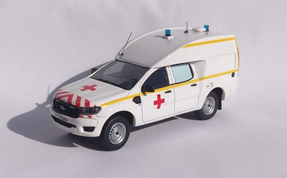 FORD RANGER BSE MILITAIRE BLANC