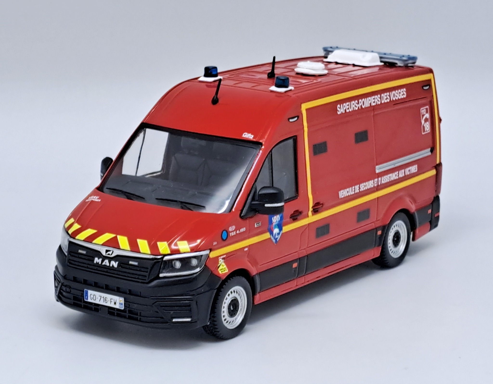 Man TGE L2H2 Gifa Vsav Sdis 88 - Vosges Edição limitada a 503 peças 
