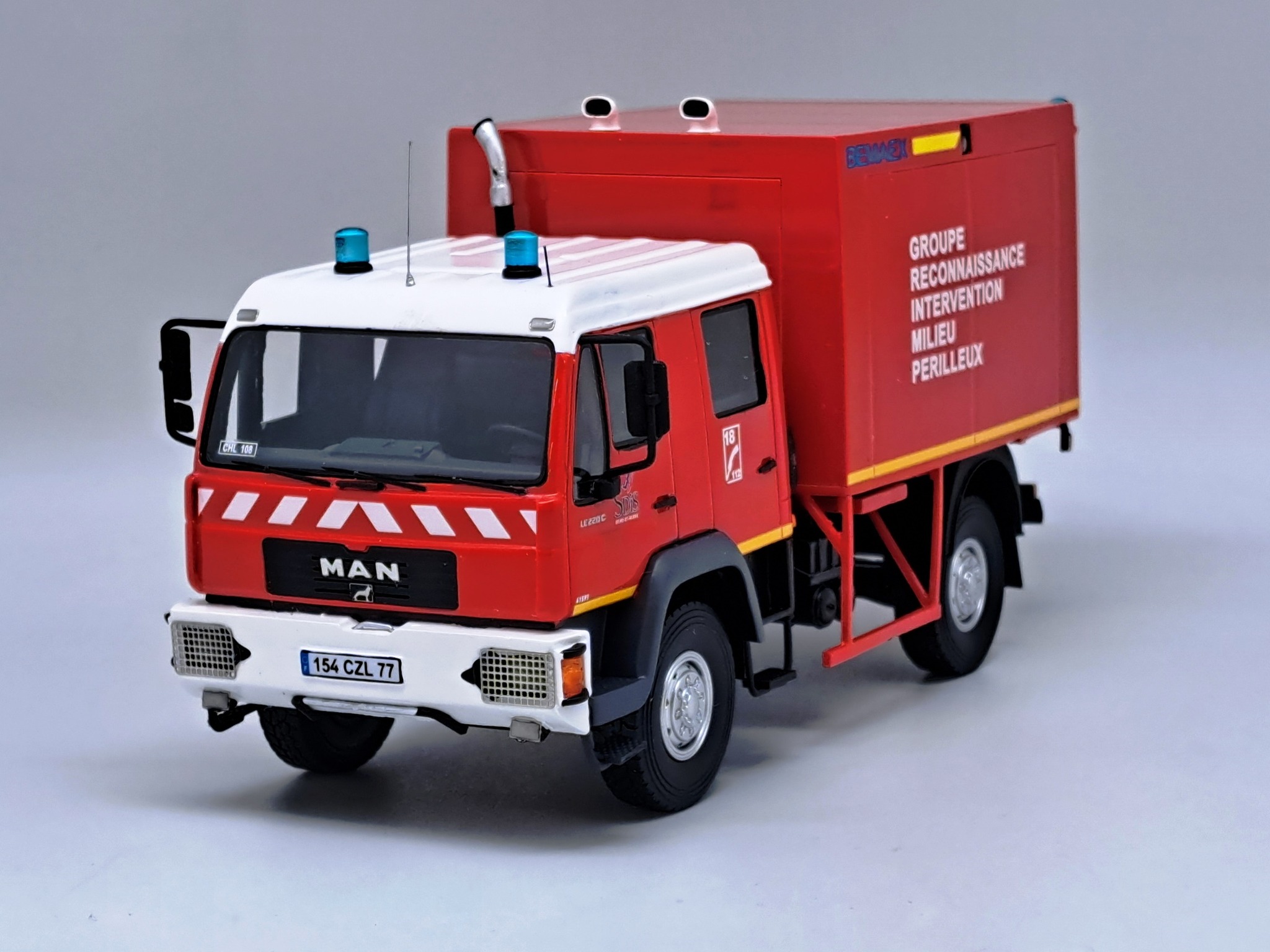 MAN LE220C VGRIMP BEMAEX SDIS 77 SEINE-ET-MARNE 