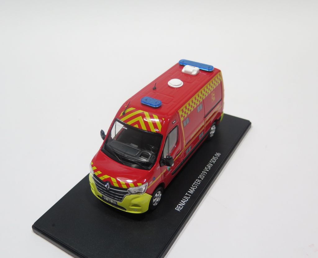 RENAULT MASTER 2019 VSAV SDIS 06 
