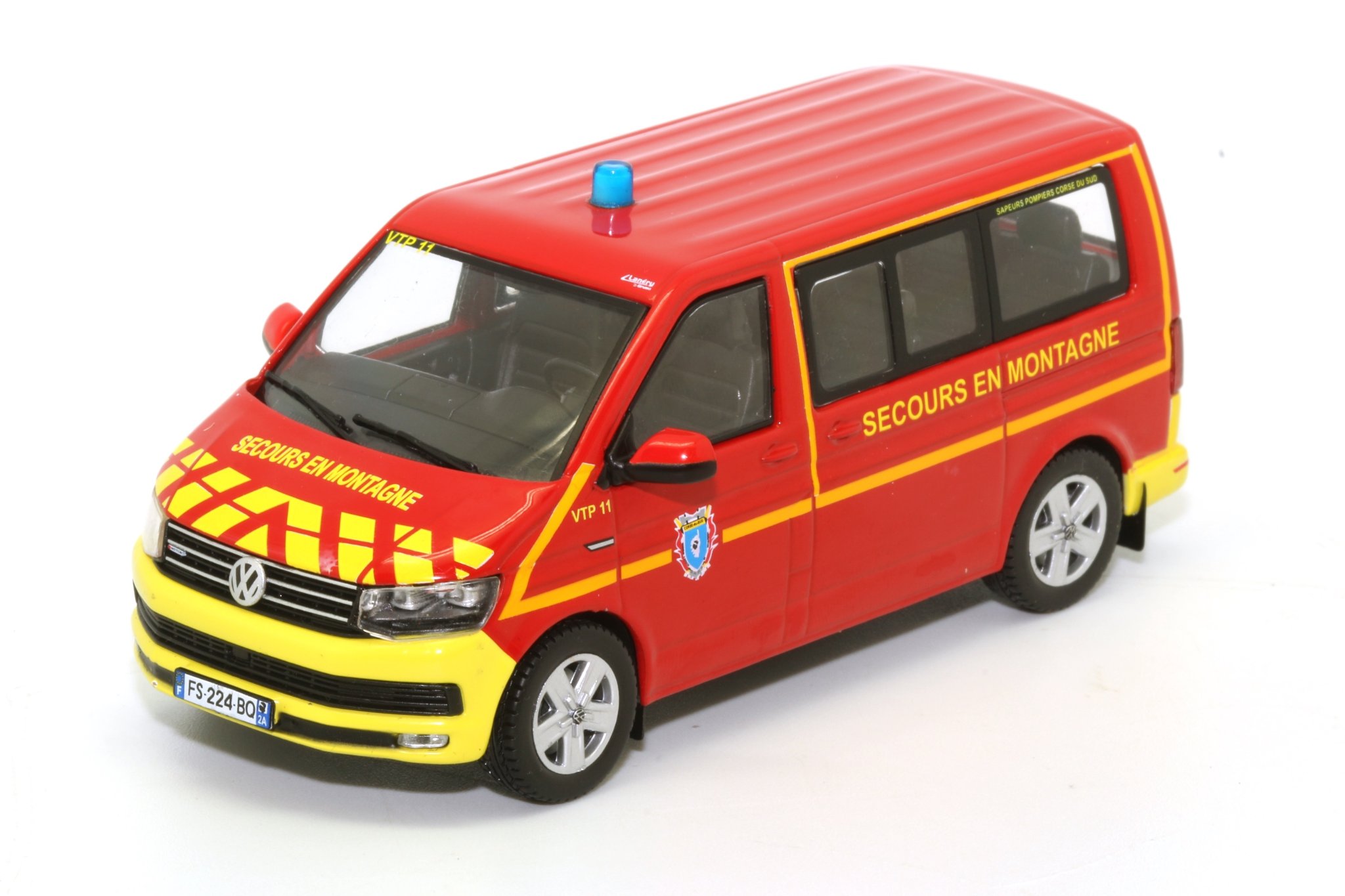 VW T6 POMPIER SDIS 2A AJACCIOODEON 085 SERIE LIMITADA 500 PCS 