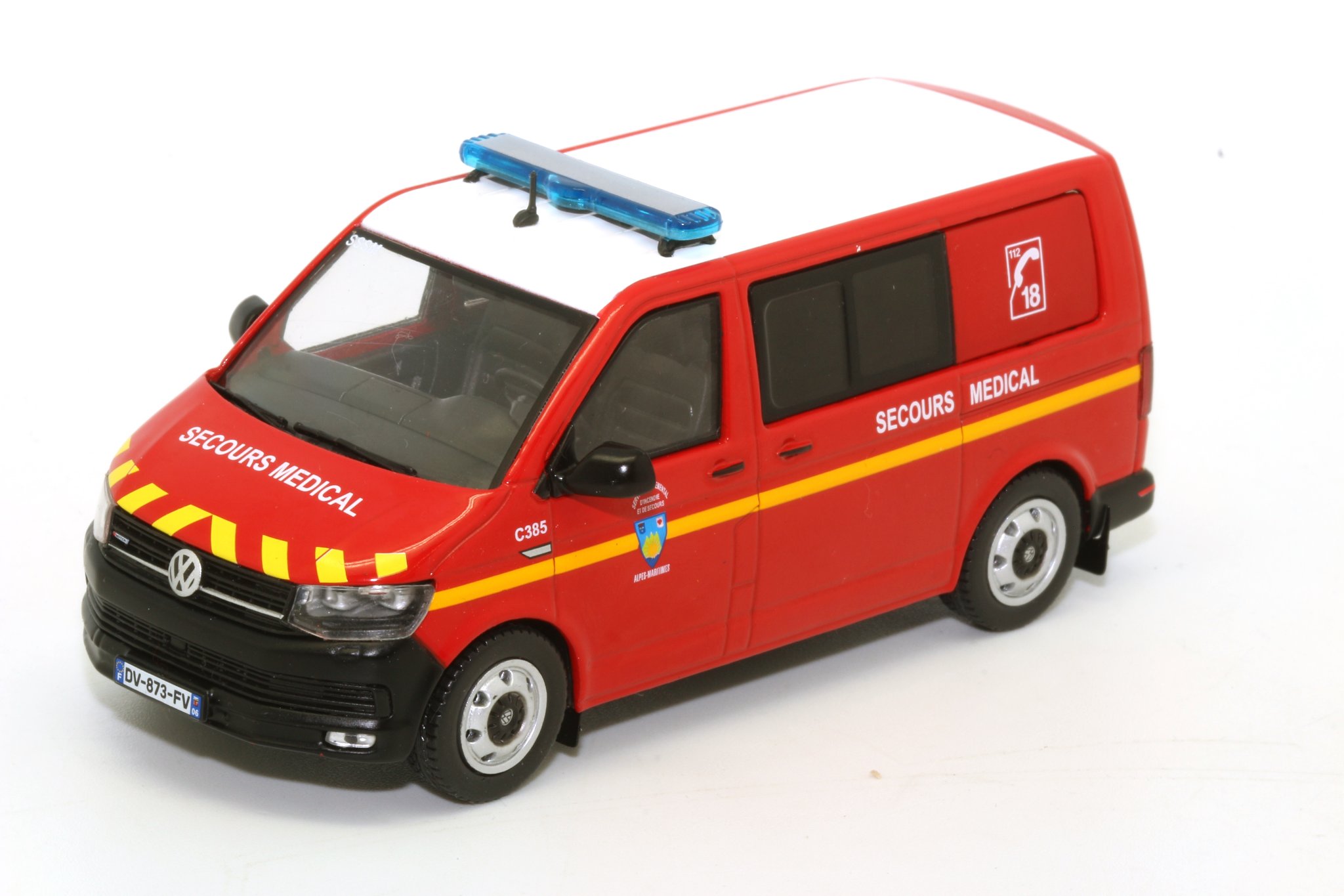 VW T6 POMPIER SDIS 06 ALPES-MARITIME 