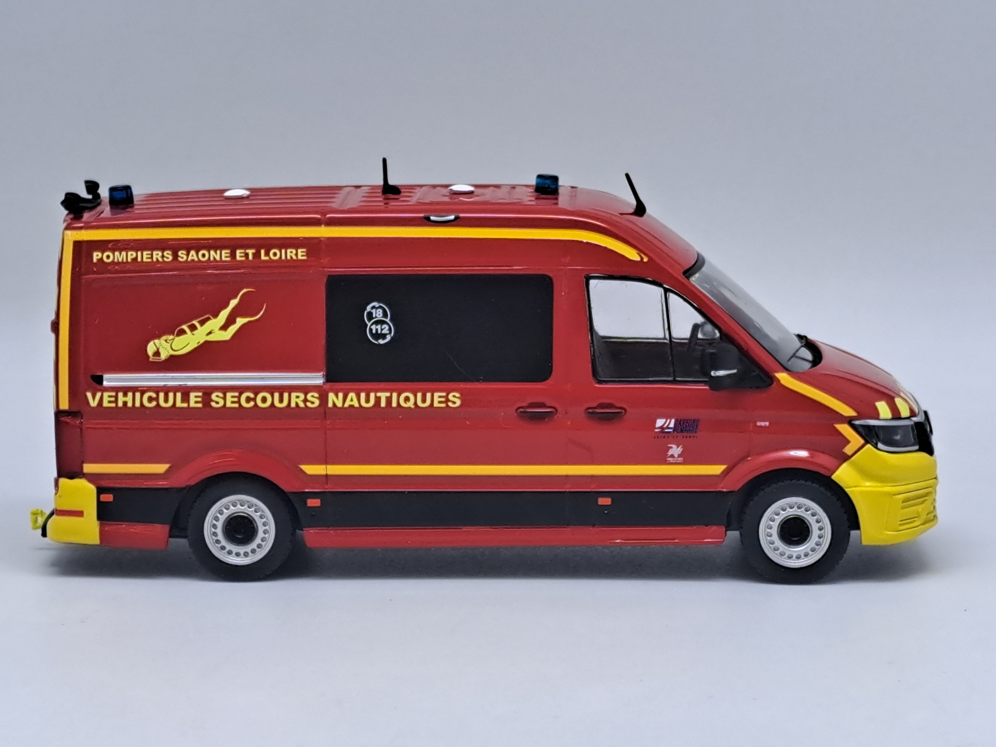 VOLKSWAGEN CRAFTER L2H2 LANERY VPL SDIS 71 - SAONE-ET-LOIRE 