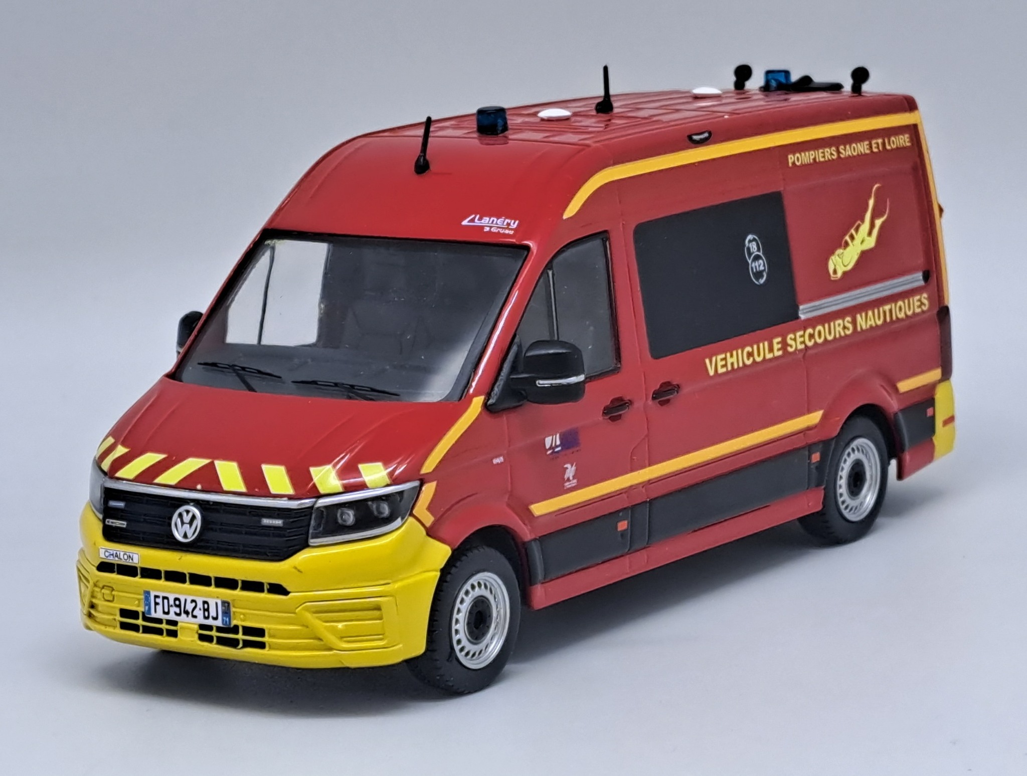 VOLKSWAGEN CRAFTER L2H2 LANERY VPL SDIS 71 - SAONE-ET-LOIRE 