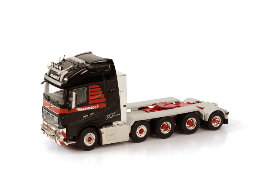 VOLVO FH4 GLOBETROTTER XXL 8X4 + ADICIONAR NO EIXO MAMMOET  