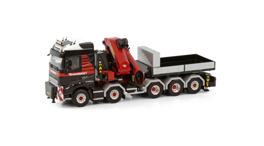 VOLVO FH5 GLOBETROTTER 10X4 COM PALFINGER 165002 + JIB E CAIXA DE LASTRO COM ENGATE