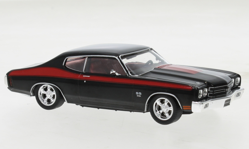 Chevrolet Chevelle SS, preto vermelho, 1970 