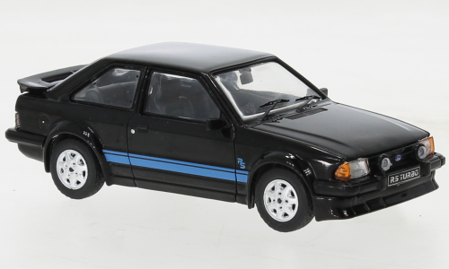 Ford Escort MK III RS Turbo, preto, 1984 