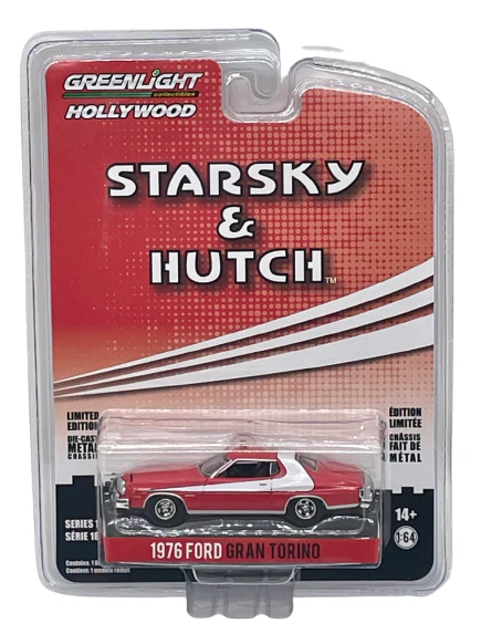 FORD GRAN TORINO RED WHITE STARSKY & HUTCH 1976 