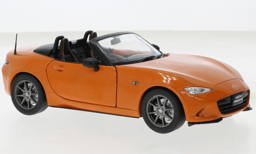 Mazda MX-5, laranja metálico, 2019