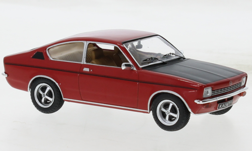 Opel Kadett C Coupe SR, vermelho preto fosco, 1976