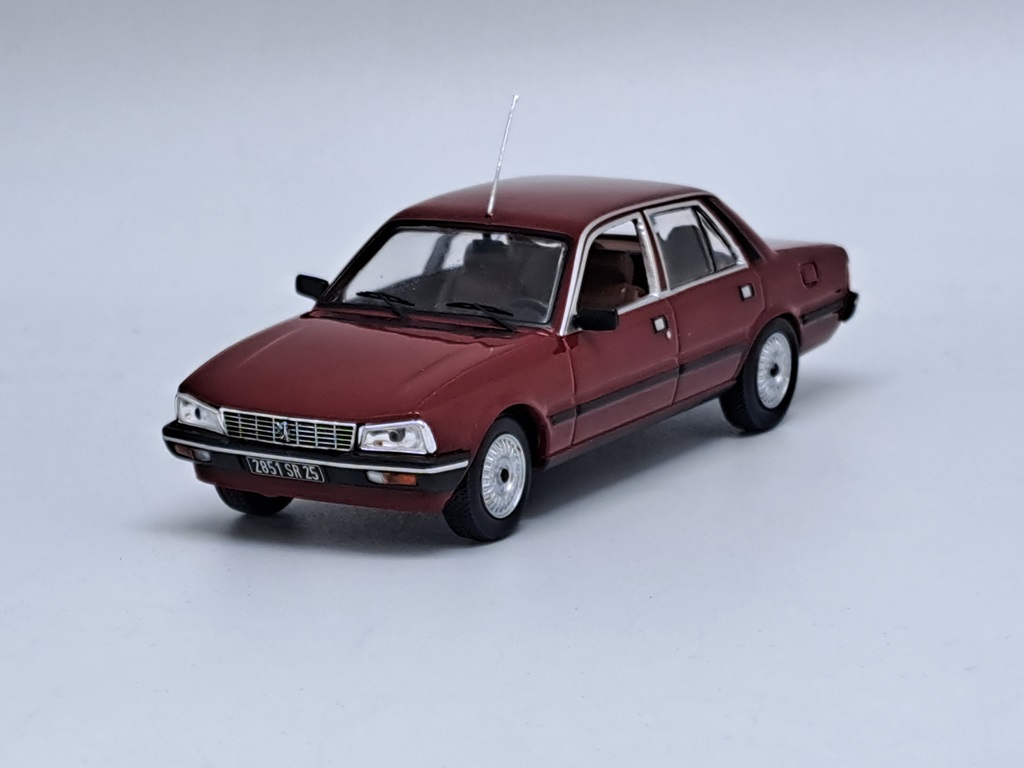 PEUGEOT 505 SRD TURBO 1983 BORDEAUX 