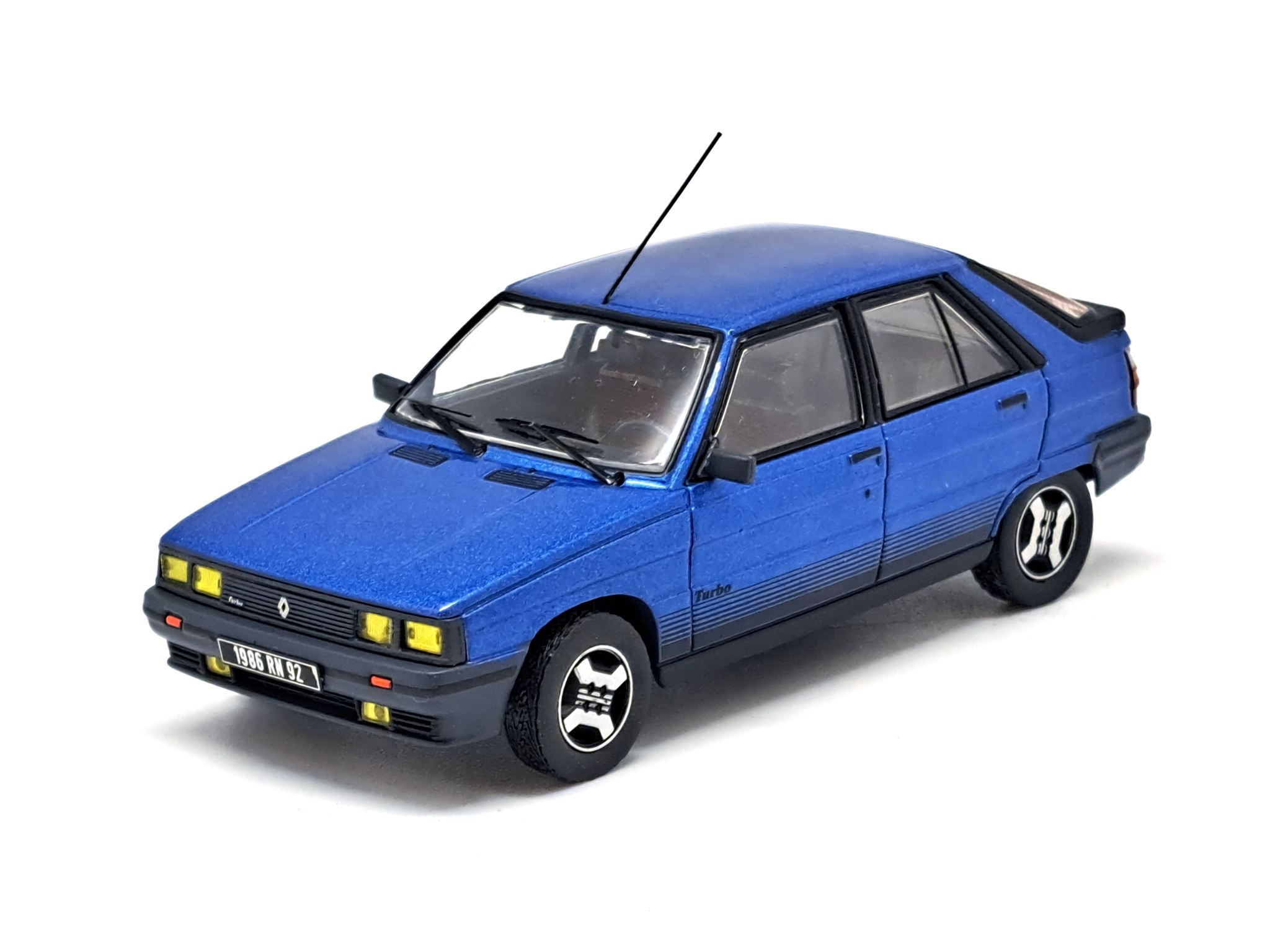 Renault 11 Turbo 5 Portes 1986 Bleu Lumière - EDIÇÃO LIMITADA A 504 PEÇAS 