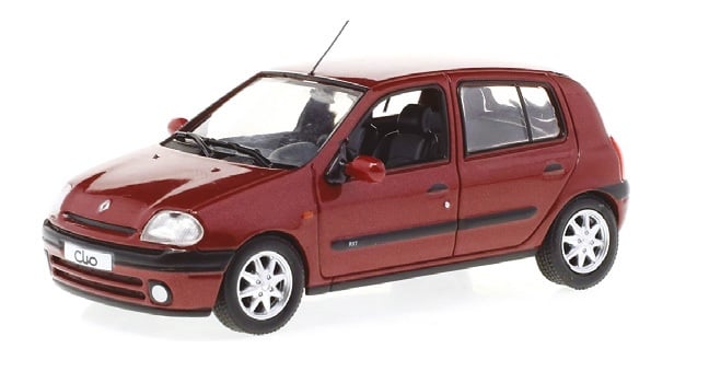 Renault Clio II Phase 1 Rouge Métallisé - EDIÇÃO LIMITADA A 1000 PEÇAS 