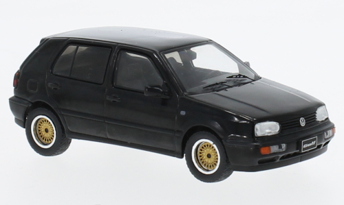 VW Golf III, preto, 1993