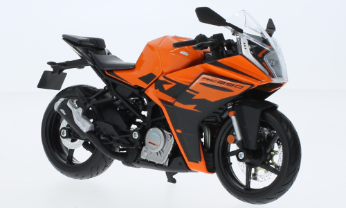 KTM RC 390, laranja preto, 2018 