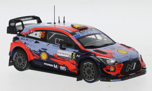 Hyundai i20 Coupe WRC, No.6, Rallye WM, Rallye Sardinien, D.Sordo C.Del Barrio, 2020