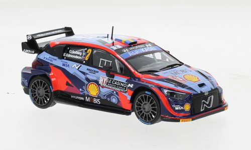 Hyundai i20 N Rally1, No.2, Rallye WM, Rallye Monte Carlo, O.Solberg E.Edmondson, 2022 