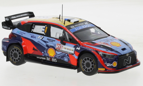 Hyundai i20 N Rally1, No.8, Rallye WM, Rallye Sardenha, O.Tanak M.Jarveoja, 2022