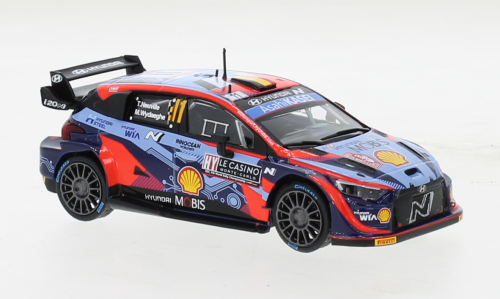 Hyundai i20 N Rally1, No.11, Rallye WM, Rallye Monte Carlo, T.Neuville M.Wydaeghe, 2022