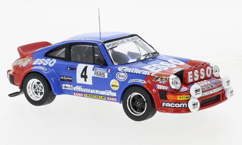 Porsche 911 SC, No.4, equipe Almeras Eminence, Esso, Rallye WM, Rally Monte Carlo , G.Frequelin JF.Fauchille, 1982 