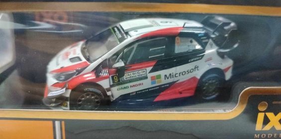 TOYOTA YARIS WRC 9 RALLY ITALIA SARDENHA 2018 E. LAPPI J.FERN 