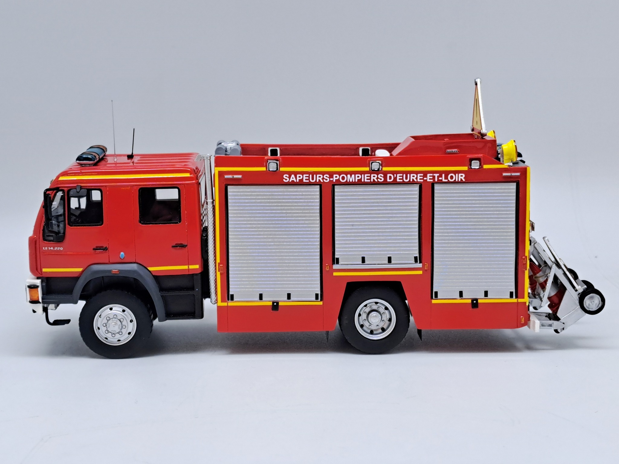 Man LE 14.220 Bemaex FSR Sdis "28 - Eure-et-Loir" Balisage Jaune - EDIÇÃO LIMITADA A 175 PEÇAS