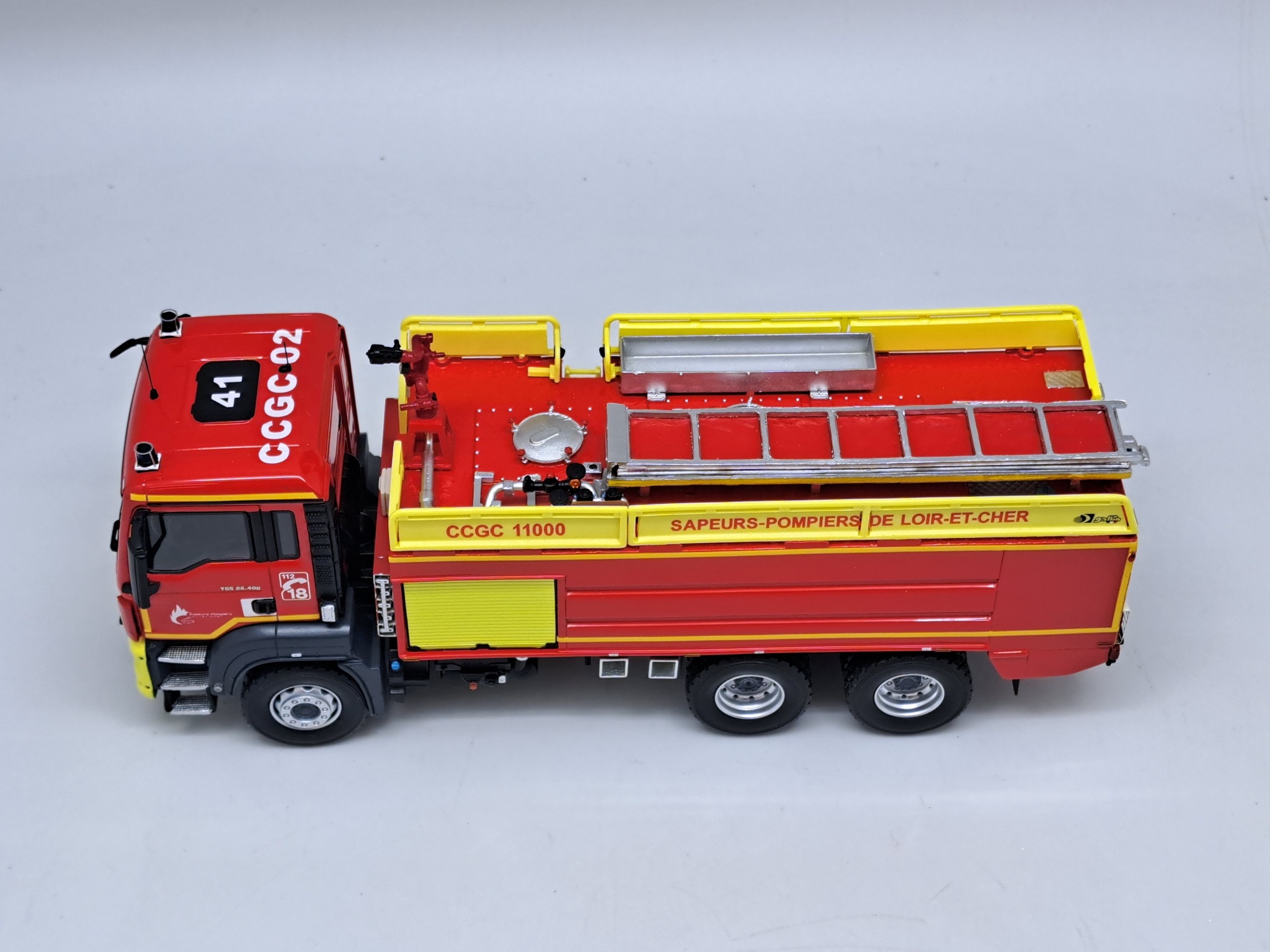  Man TGS 28.460 Gallin CCGC Sdis "41 - Loir-et-Cher" - EDIÇÃO LIMITADA A 250 PEÇAS 