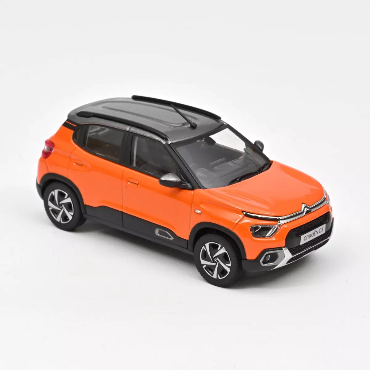 Citroën C3 (mercado indiano) 2021 Laranja e Cinza 