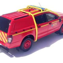 FORD RANGER CABINE DUPLA TPHR BMPM COM DECALQUES  ALARME0065 SERIE LIMITADA A 250PCS 