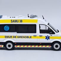 Man TGE L2H2 Gifa Ambulance de Réanimation Samu 38 - Smur de Grenoble Edição limitada a 504 peças