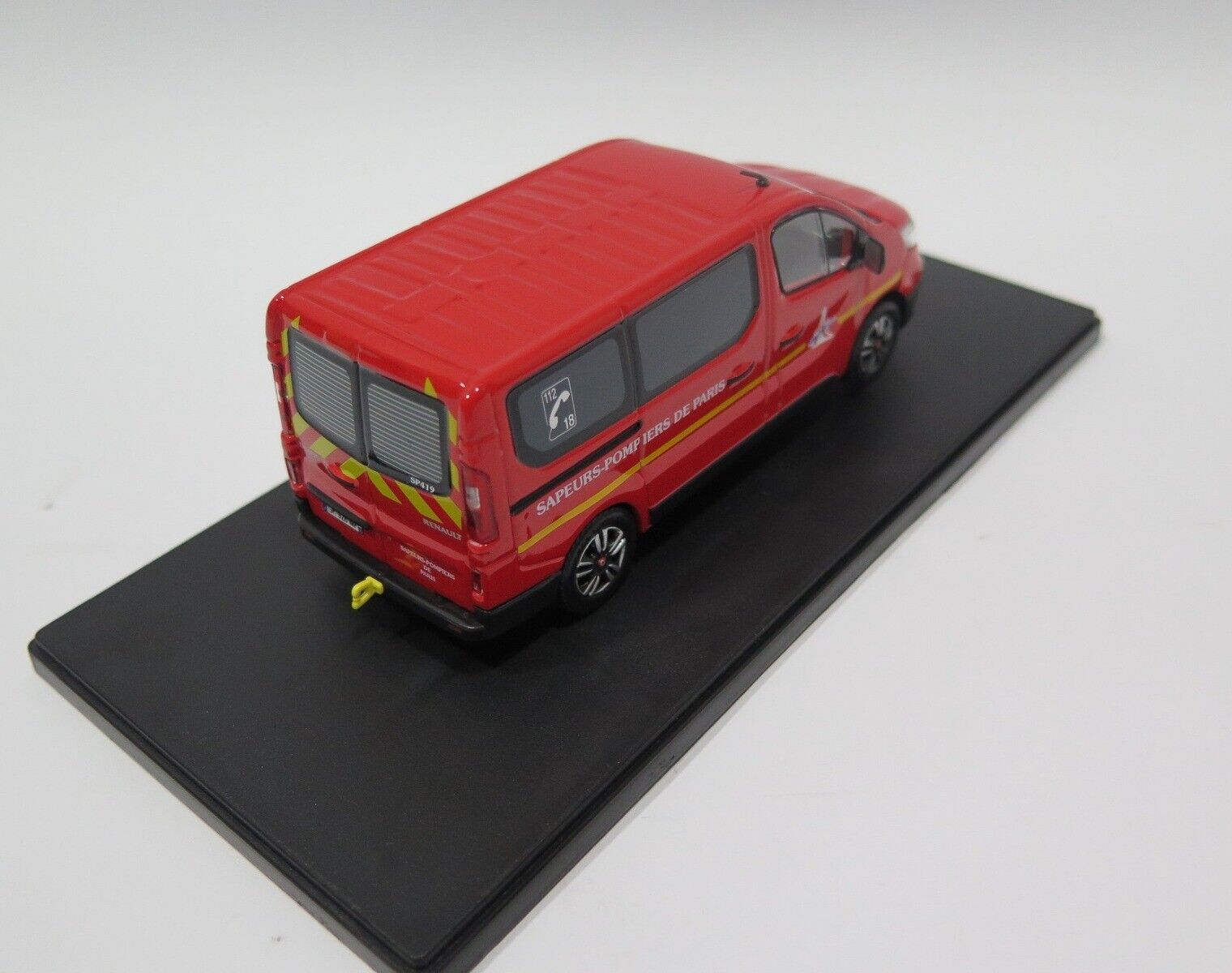 RENAULT TRAFIC BSPP SAPEURS POMPIERES DE PARIS 