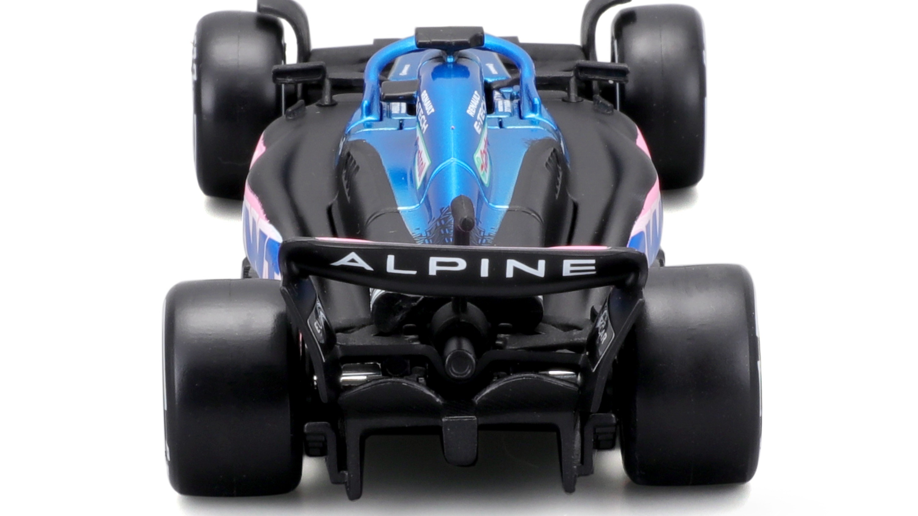 BWT Racing Renault ALPINE A523 #31 ESTEBAN OCON 2023 com capacete 