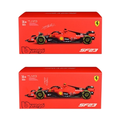 FERRARI SF-23 FORMULA 1 16 C/ CAPACETE 
